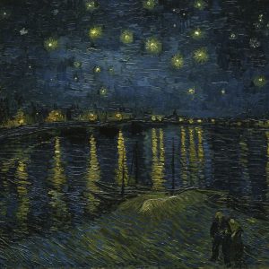 La Noche Estrellada sobre el Ródano