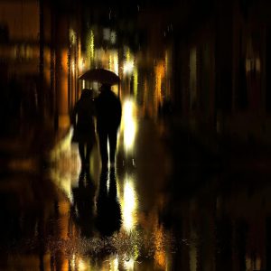 Paraguas Nocturno